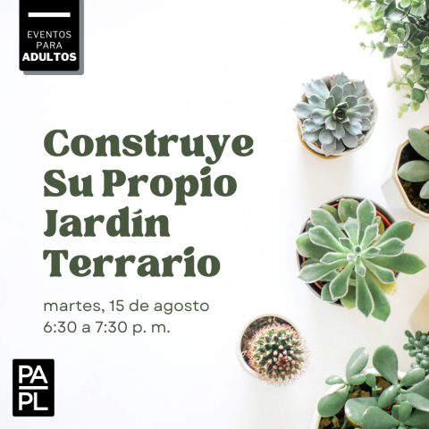 Construye Su Propio Jardin Terrario