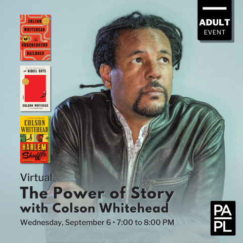 Illinois Libraries Present: Colson Whitehead