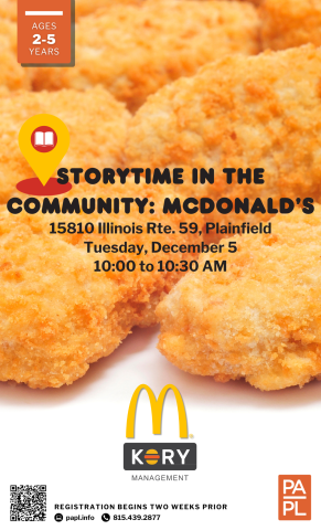 Storytime at McDonald's 12.5.23