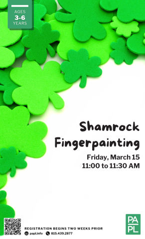 Shamrock Fingerpainting