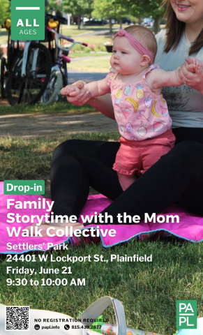 Drop-in Storytime with The Mom Walk Collective 6.21.24