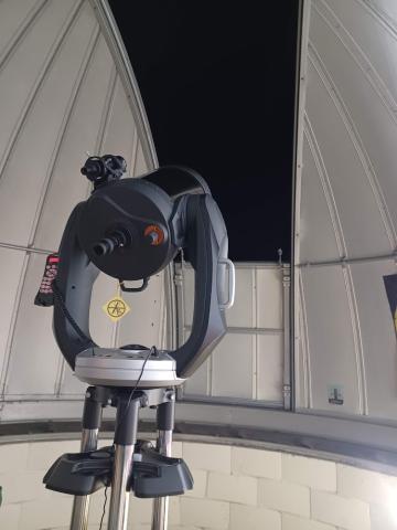Telescope in Observatory