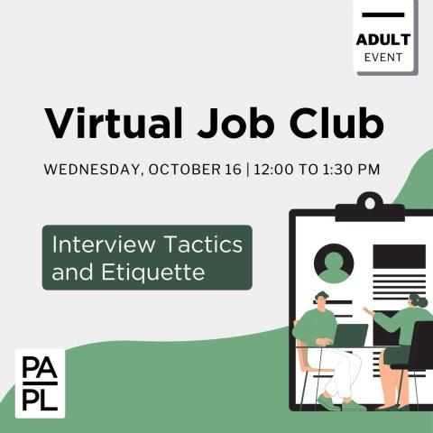 Interview Tactics and Etiquette