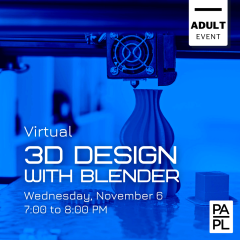 (Virtual) 3D Design with Blender