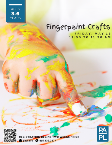 5.15.26 Fingerpaint Crafts