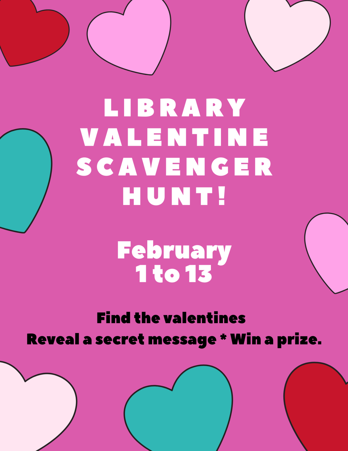 Valentine Scavenger Hunt