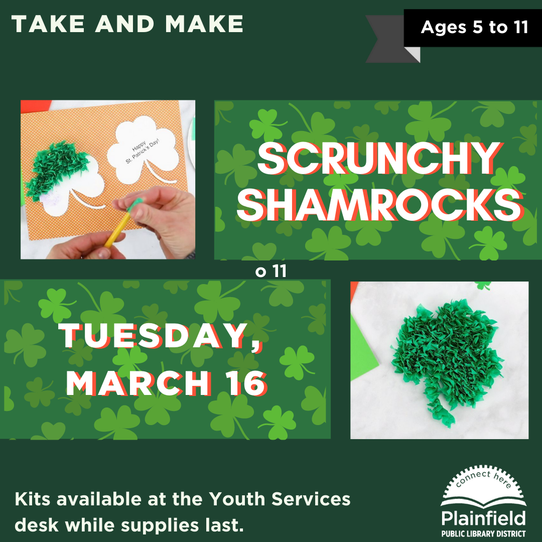 Scrunchy shamrocks