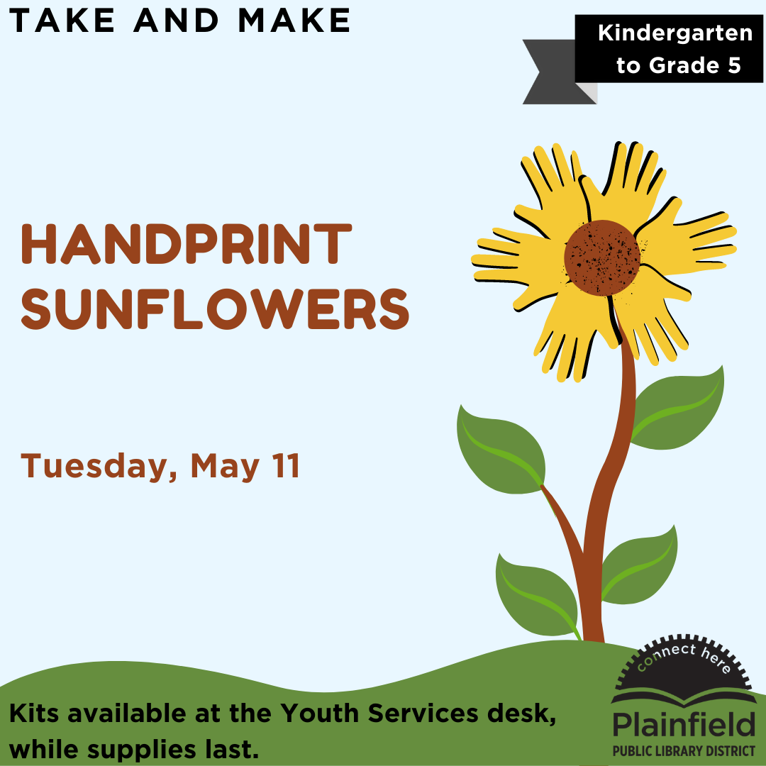 Handprint Sunflowers