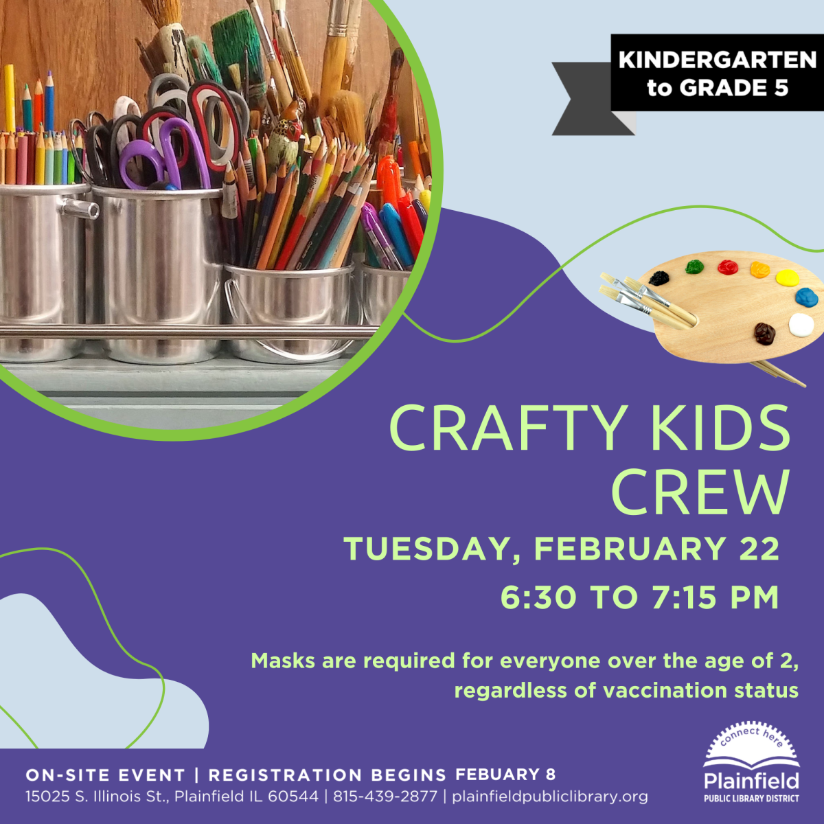 Crafty Kids Crew  2.22.2022