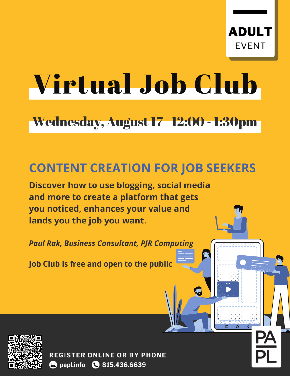 Virtual Job Club