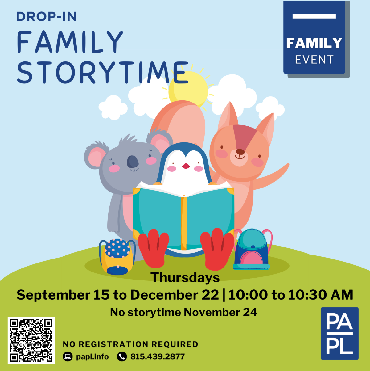 Family Storytime Thursday 