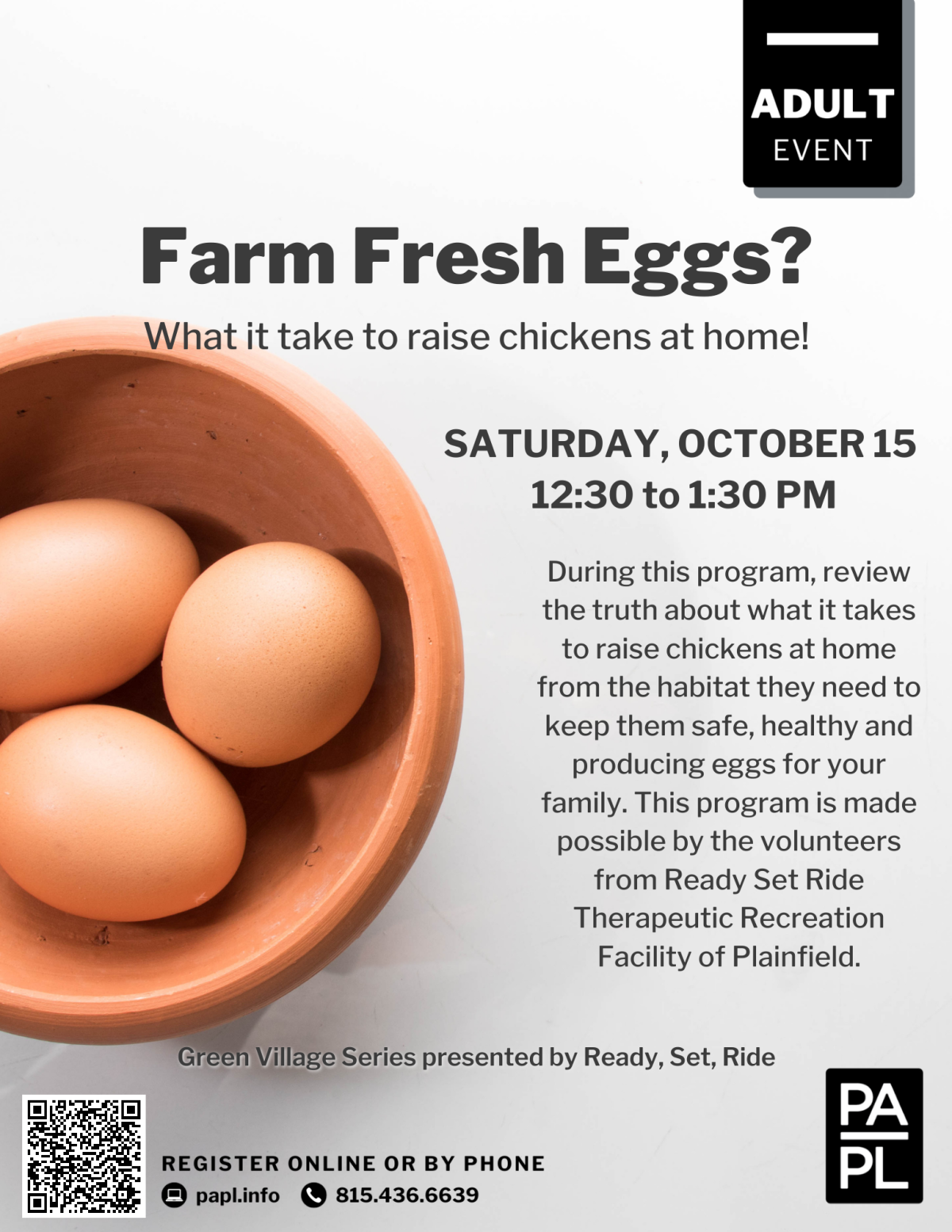 Farm Fresh Eggs