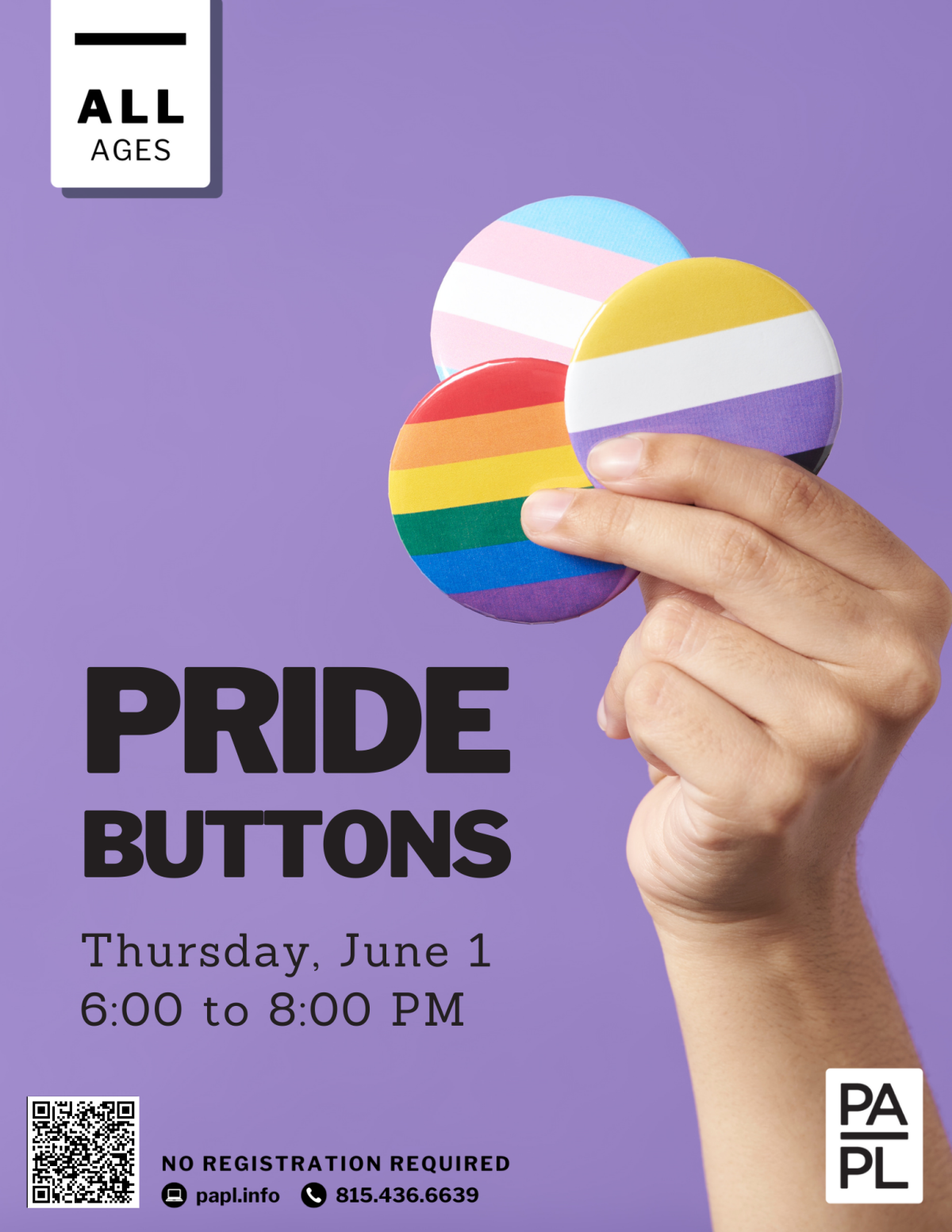 Pride Buttons