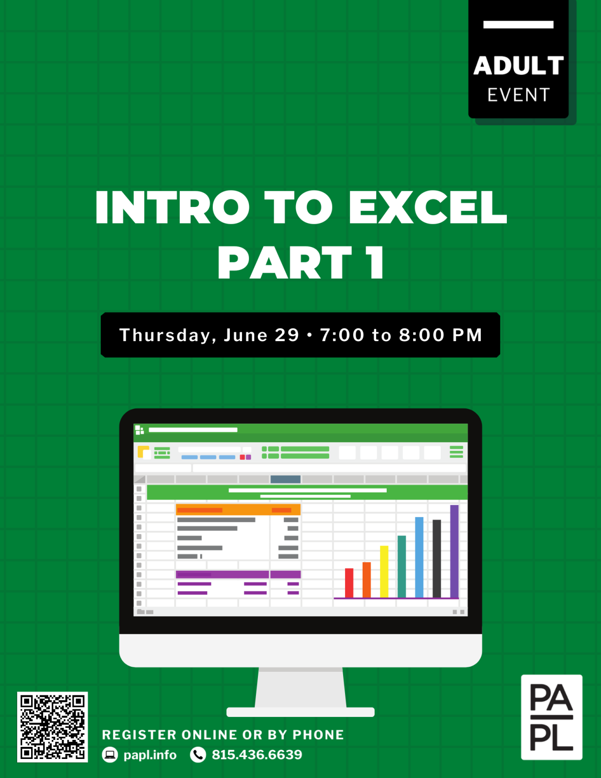 Intro to Excel® Part 1