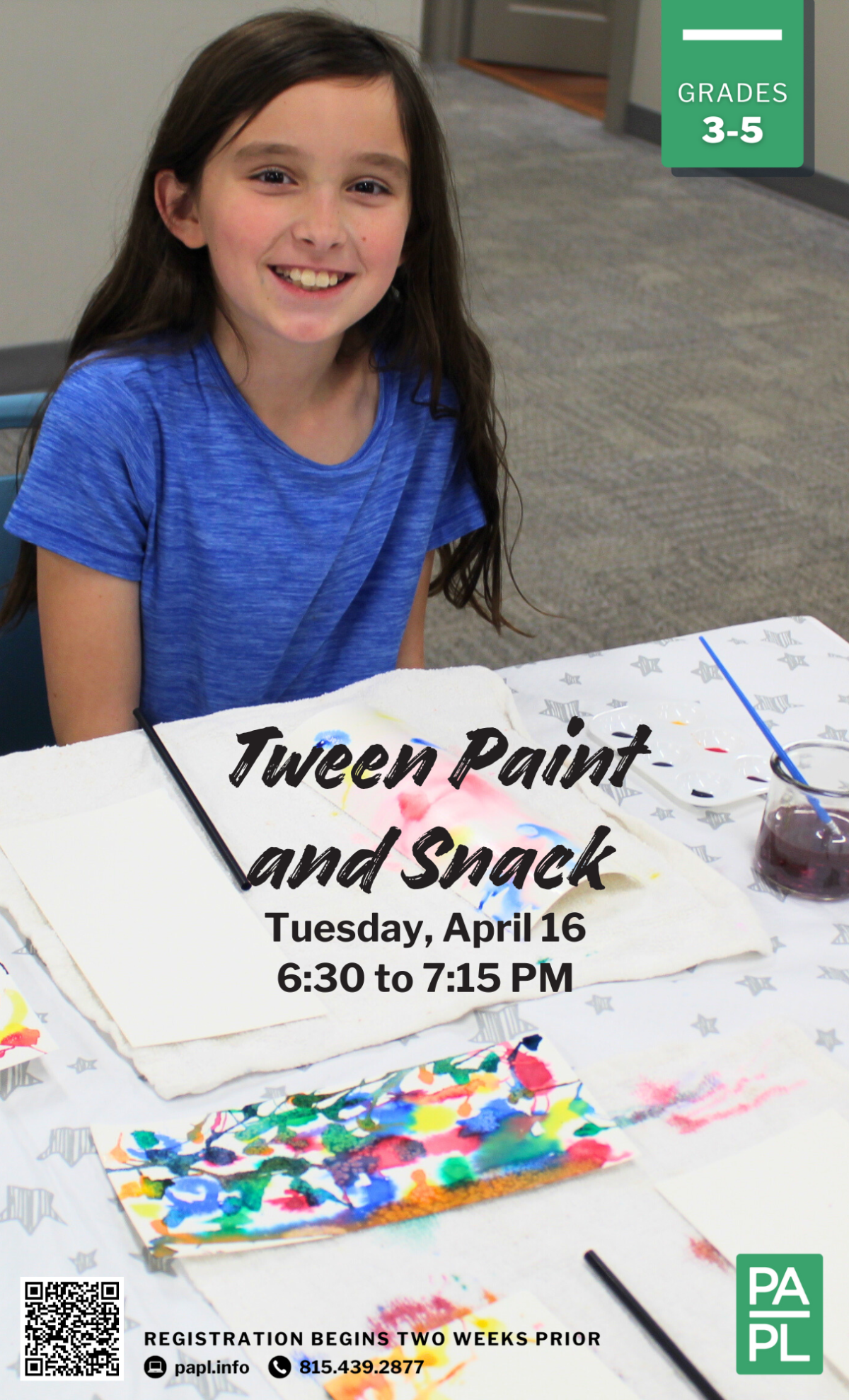 Tween Paint and Snack