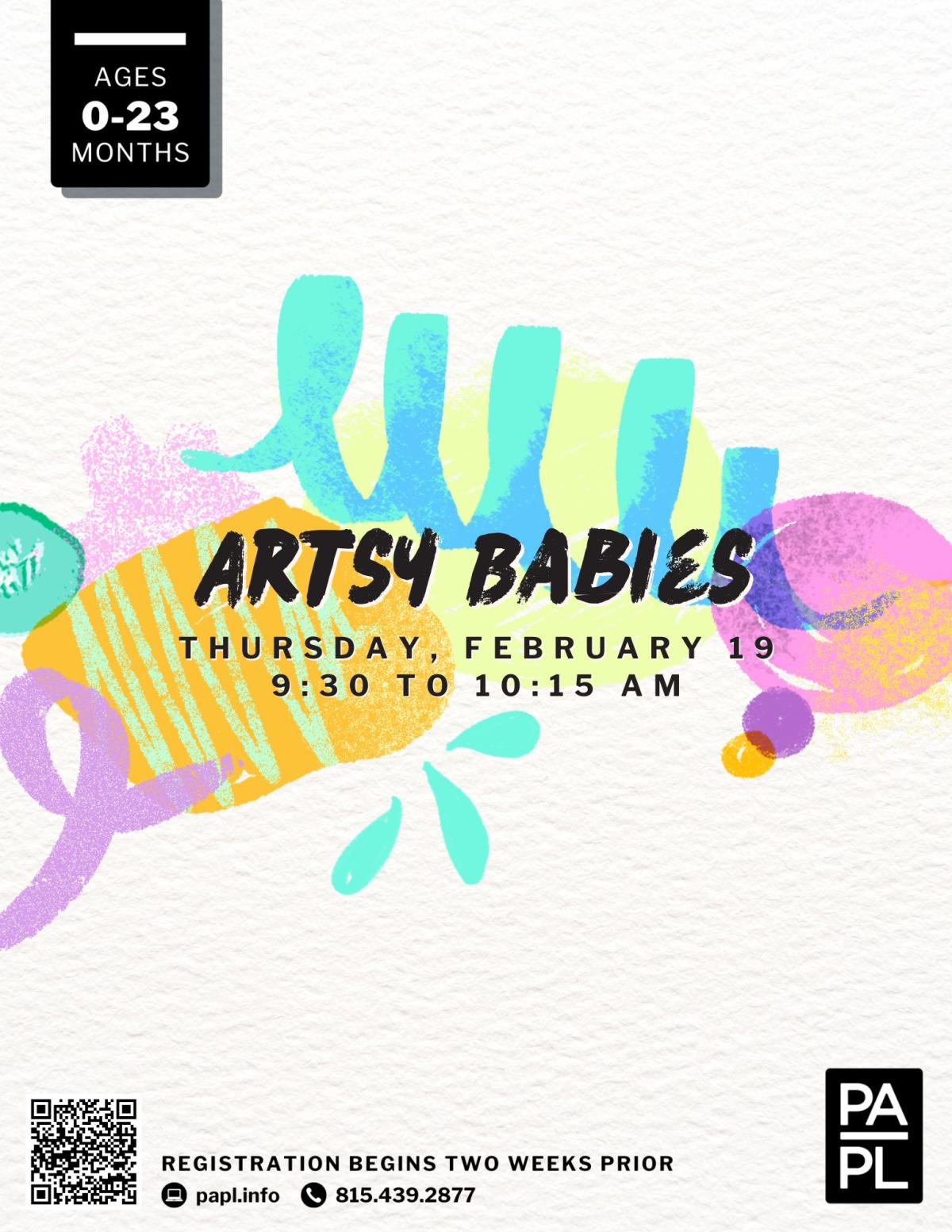 2.19.26 Artsy Babies 